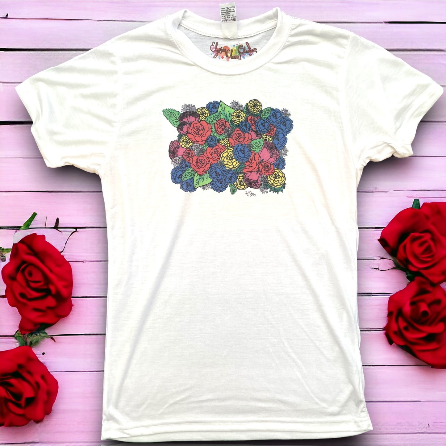 'Bed of Roses'© T-Shirt - Limited Edition
